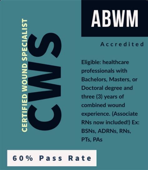 abwm wound care certification